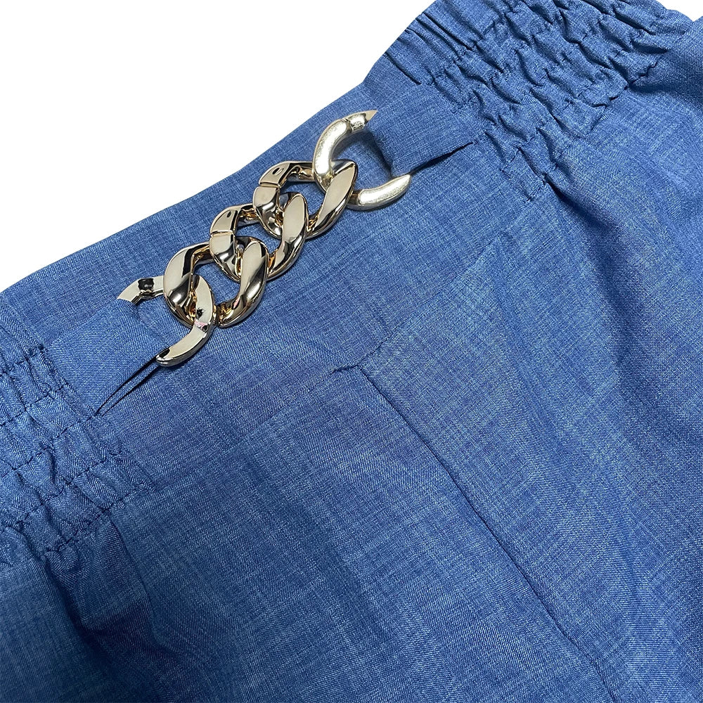 High Waist Wide Leg Summer Chic Pants By Pave Hawk