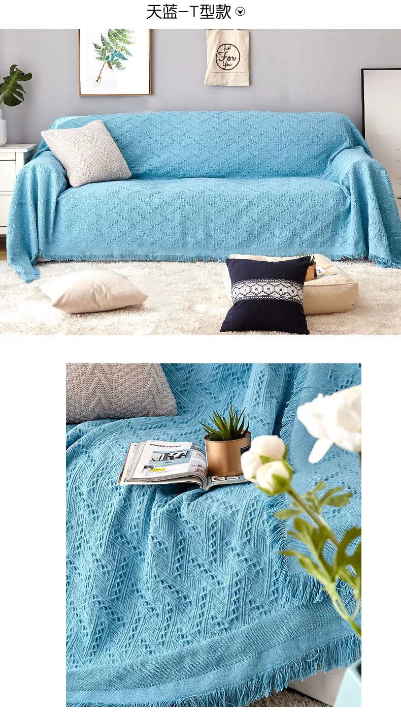 Scandinavian Double-Sided Blanket