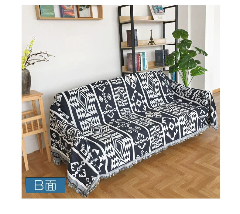 Scandinavian Double-Sided Blanket