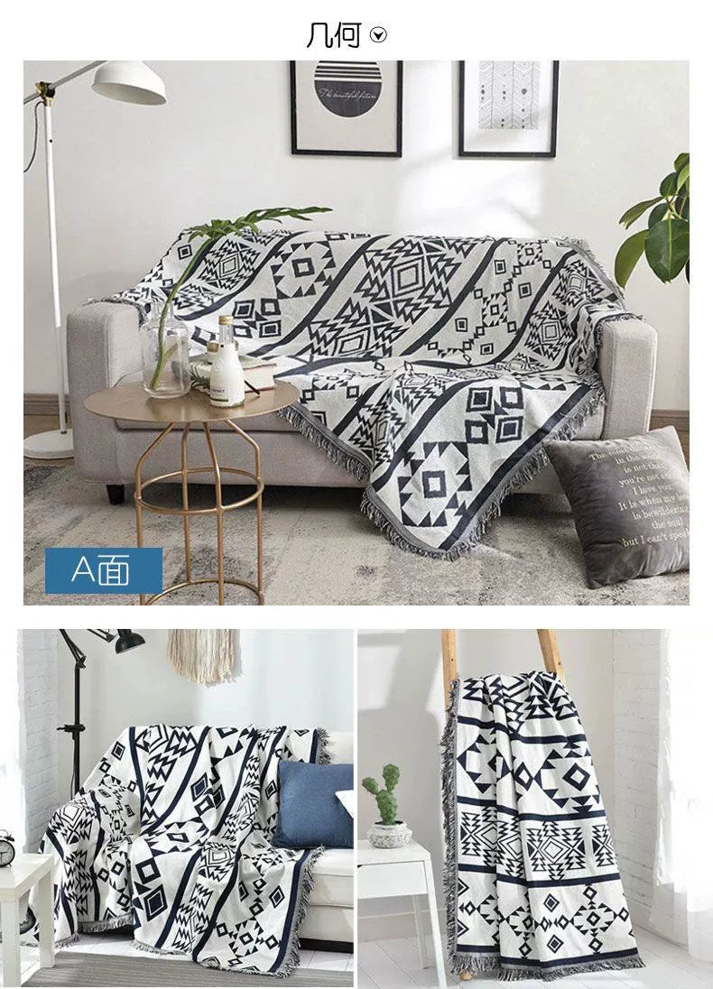 Scandinavian Double-Sided Blanket