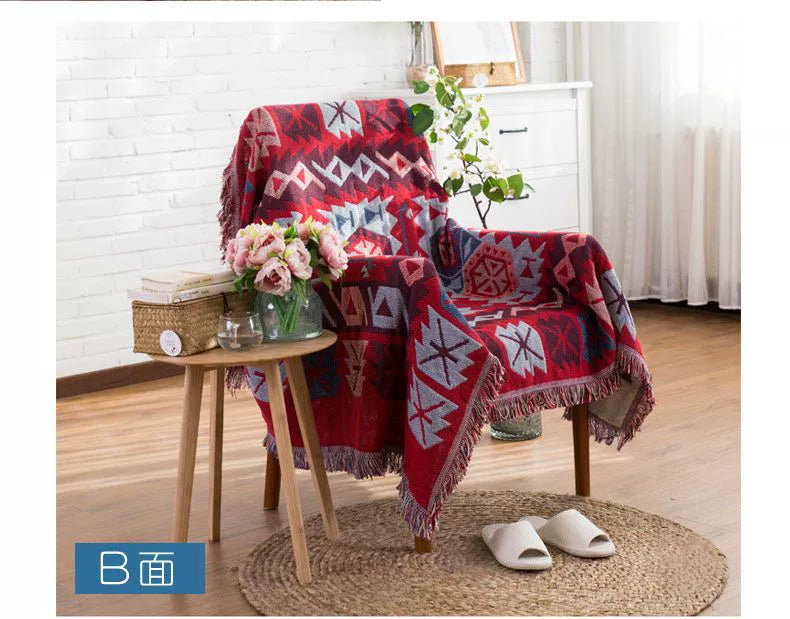 Scandinavian Double-Sided Blanket