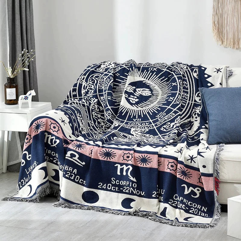 Scandinavian Double-Sided Blanket
