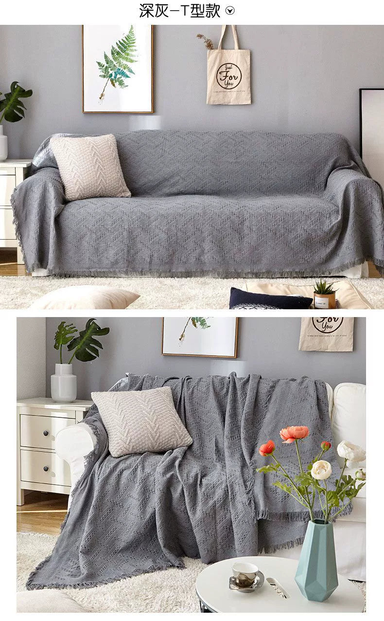 Scandinavian Double-Sided Blanket