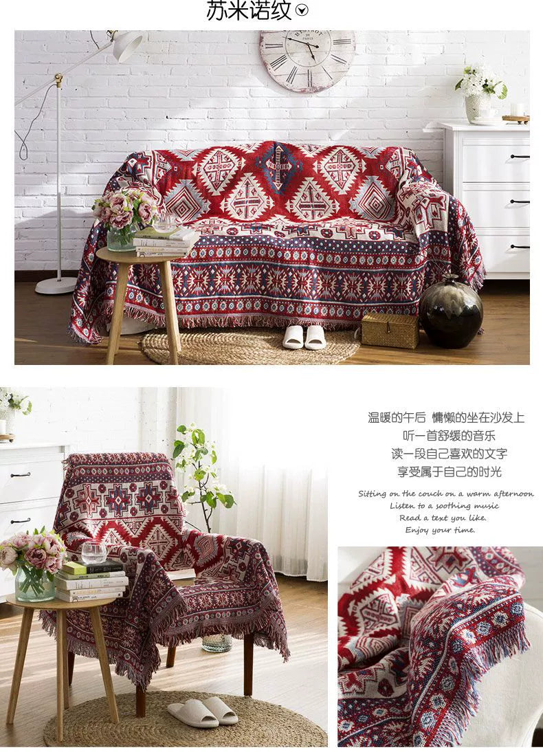 Scandinavian Double-Sided Blanket