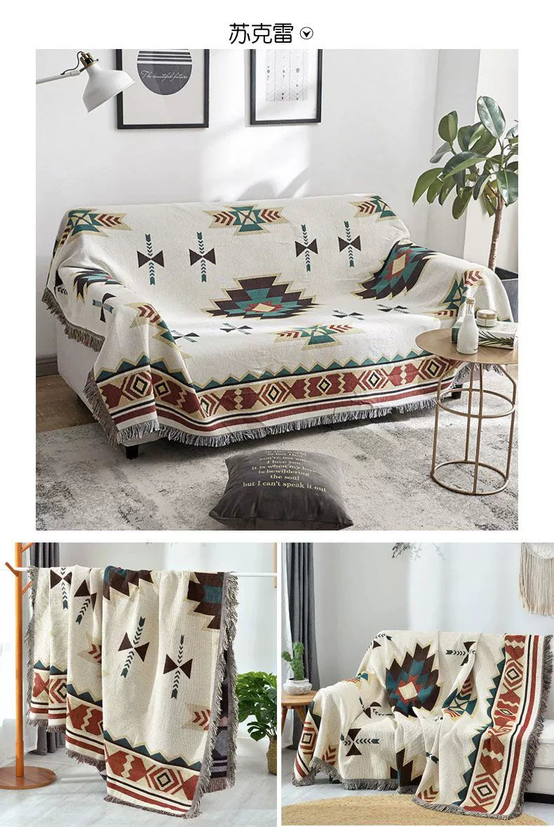 Scandinavian Double-Sided Blanket