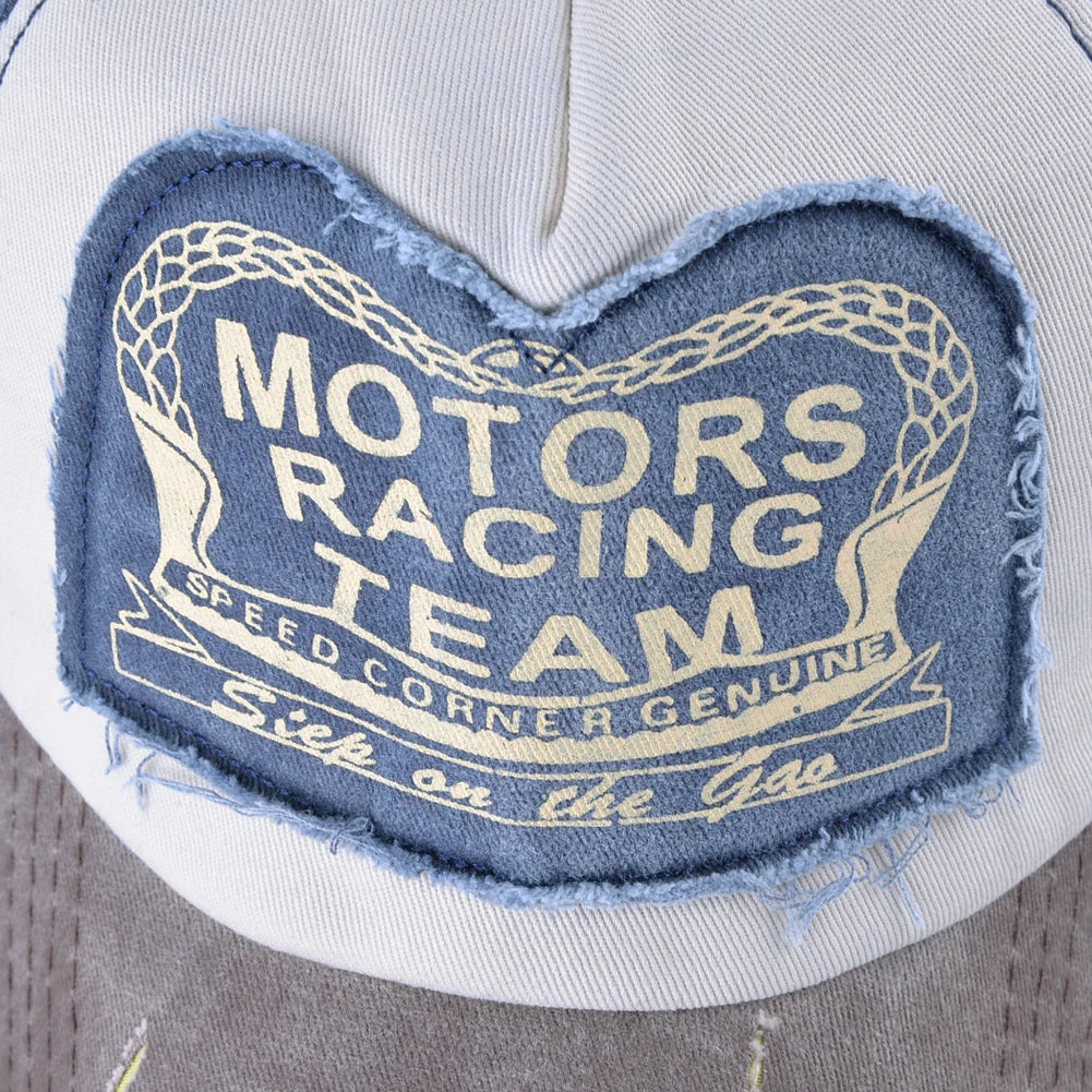 Vintage Washed Denim Unisex Baseball Cap