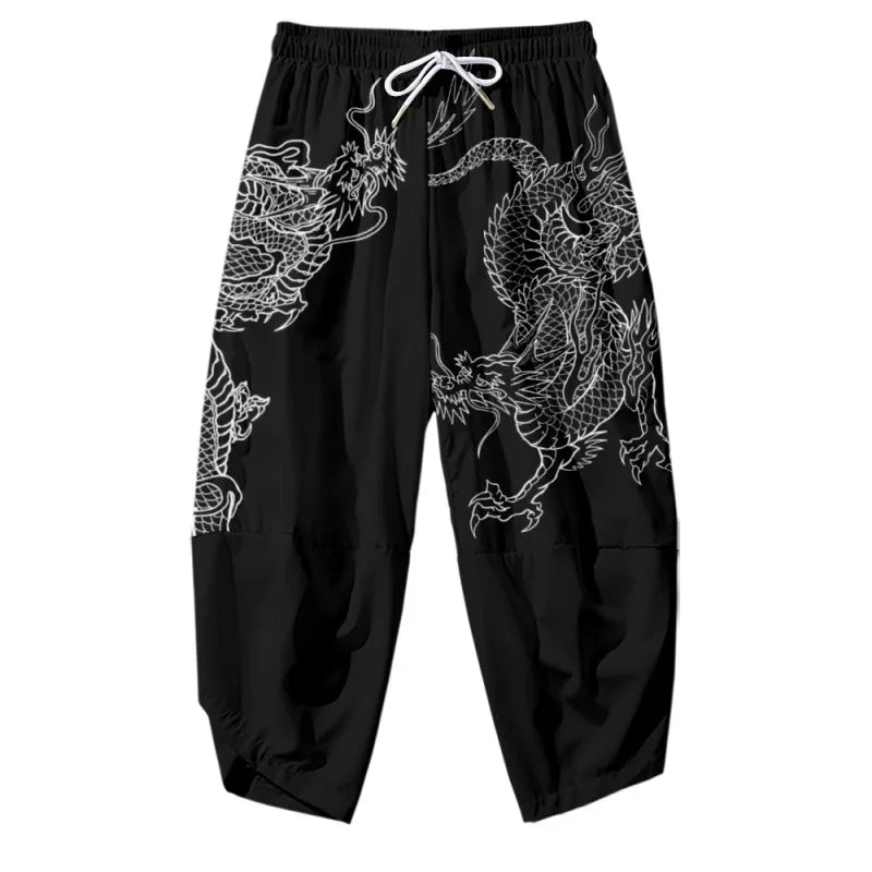 Vintage Japanese Kimono Pants By Nifineo Brown