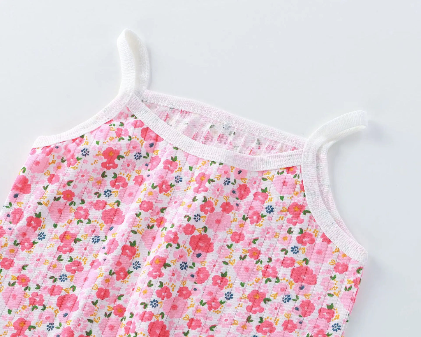 Baby Girls Sleeveless Top + Shorts 2 PC Girls Set By Bonkawoo