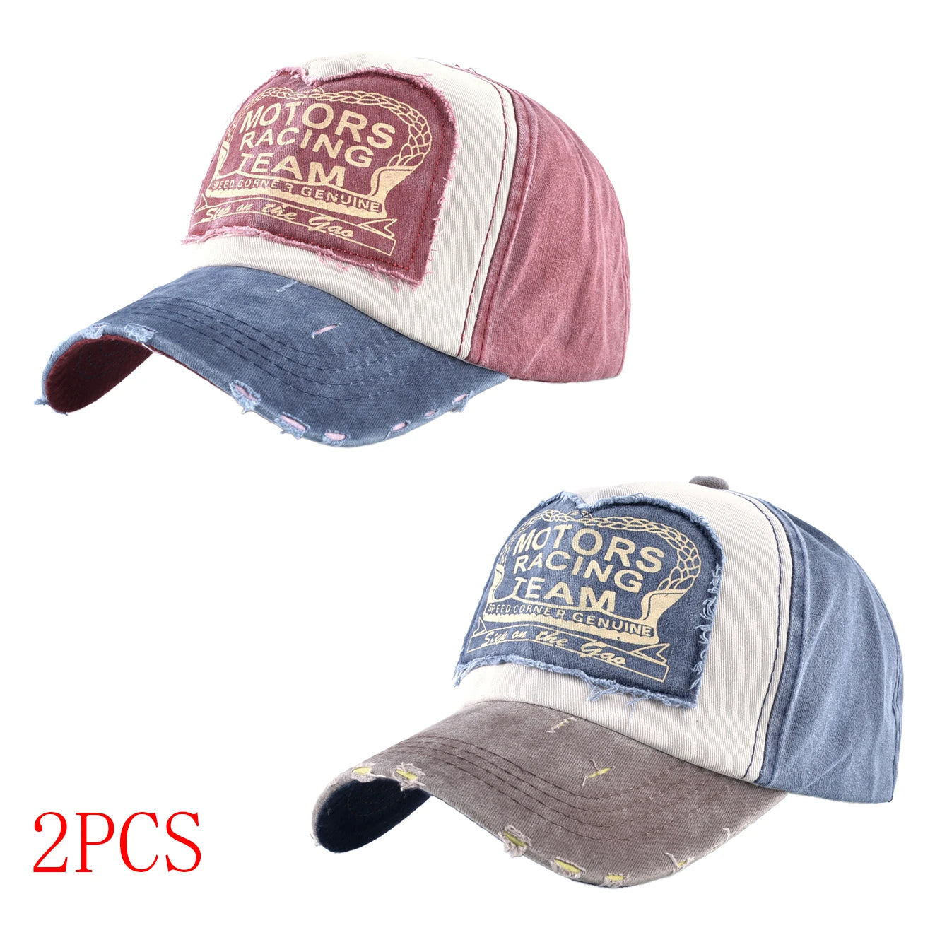 Vintage Washed Denim Unisex Baseball Cap
