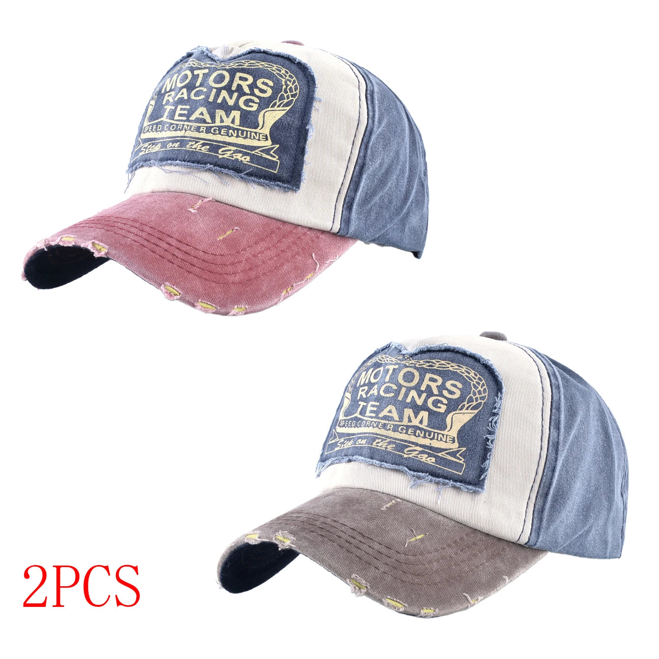 Vintage Washed Denim Unisex Baseball Cap