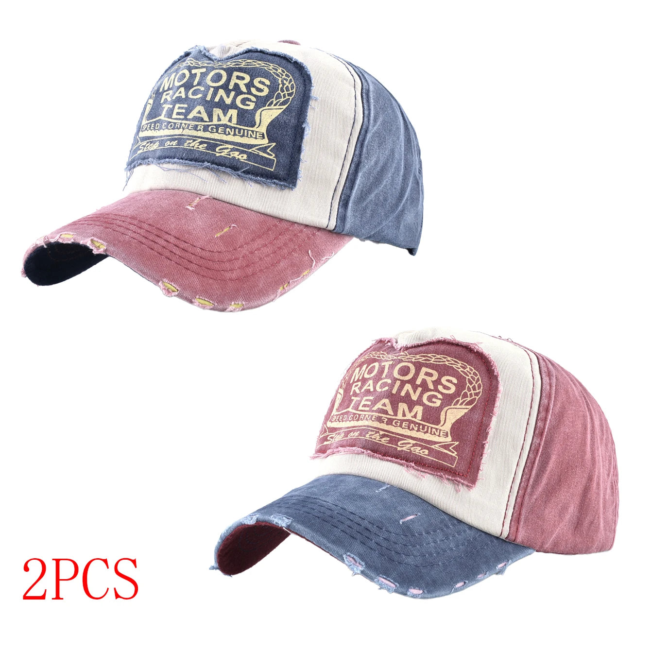 Vintage Washed Denim Unisex Baseball Cap