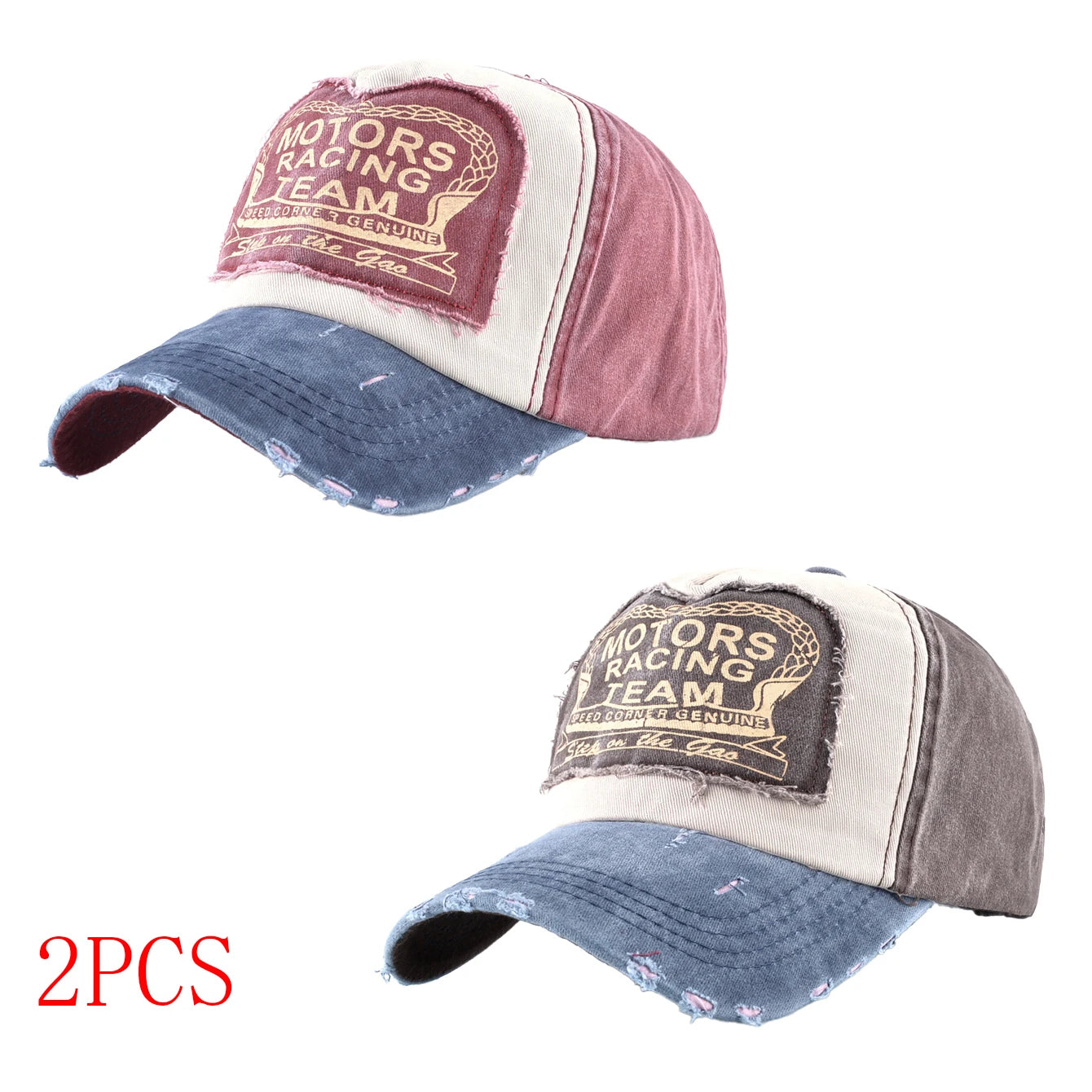 Vintage Washed Denim Unisex Baseball Cap