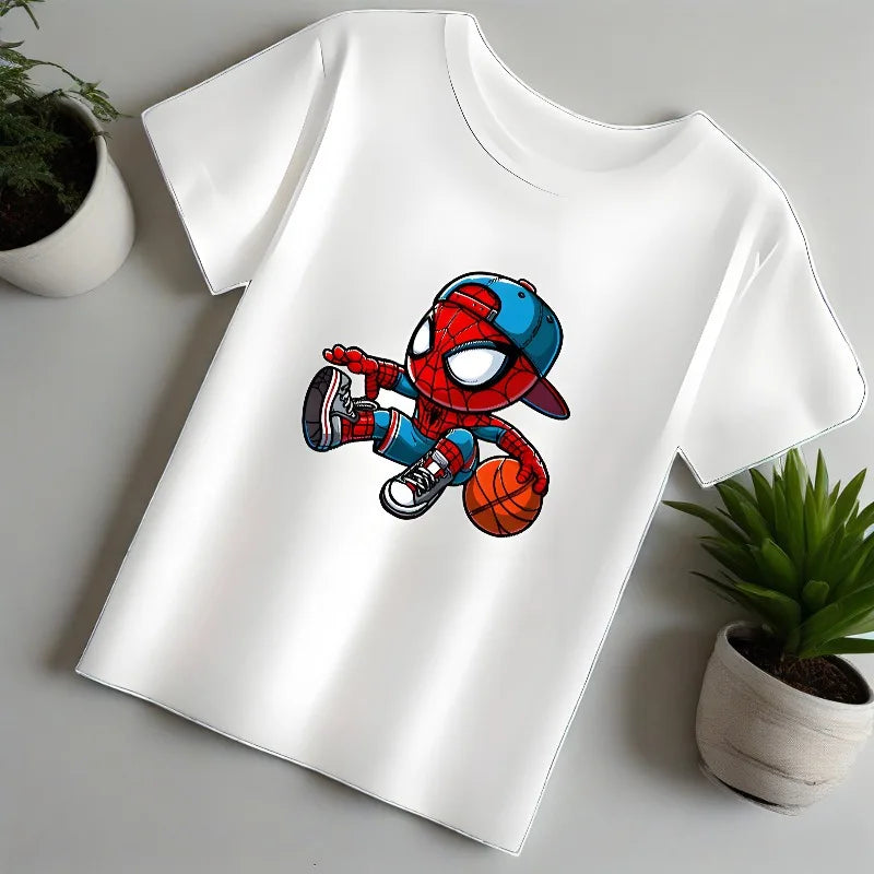 Spiderboy Printed Kids Casual T Shirt