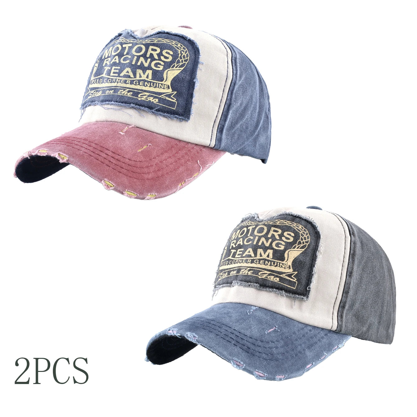 Vintage Washed Denim Unisex Baseball Cap