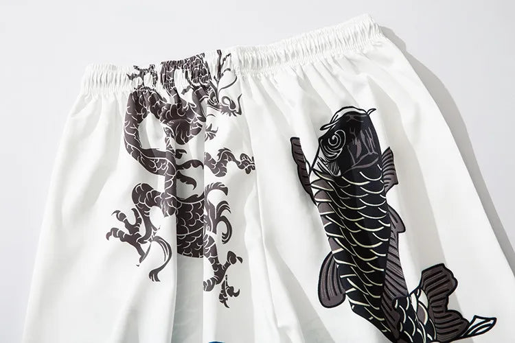 Vintage Japanese Kimono Pants By Nifineo Brown
