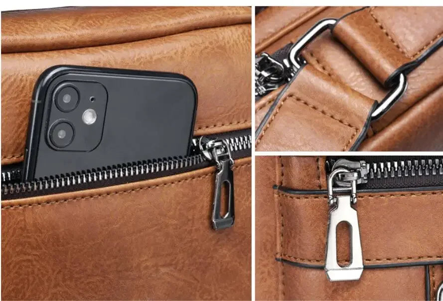 Men's Messenger Bag by Weixier