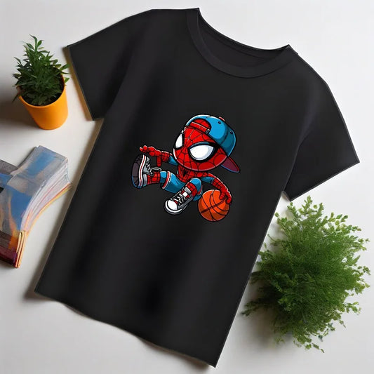 Spiderboy Printed Kids Casual T Shirt