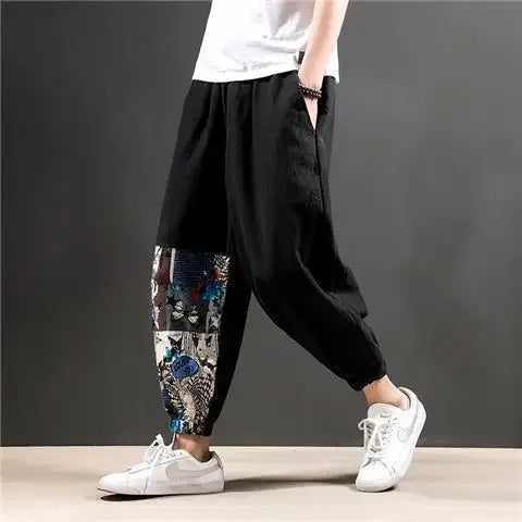 Vintage Japanese Kimono Pants