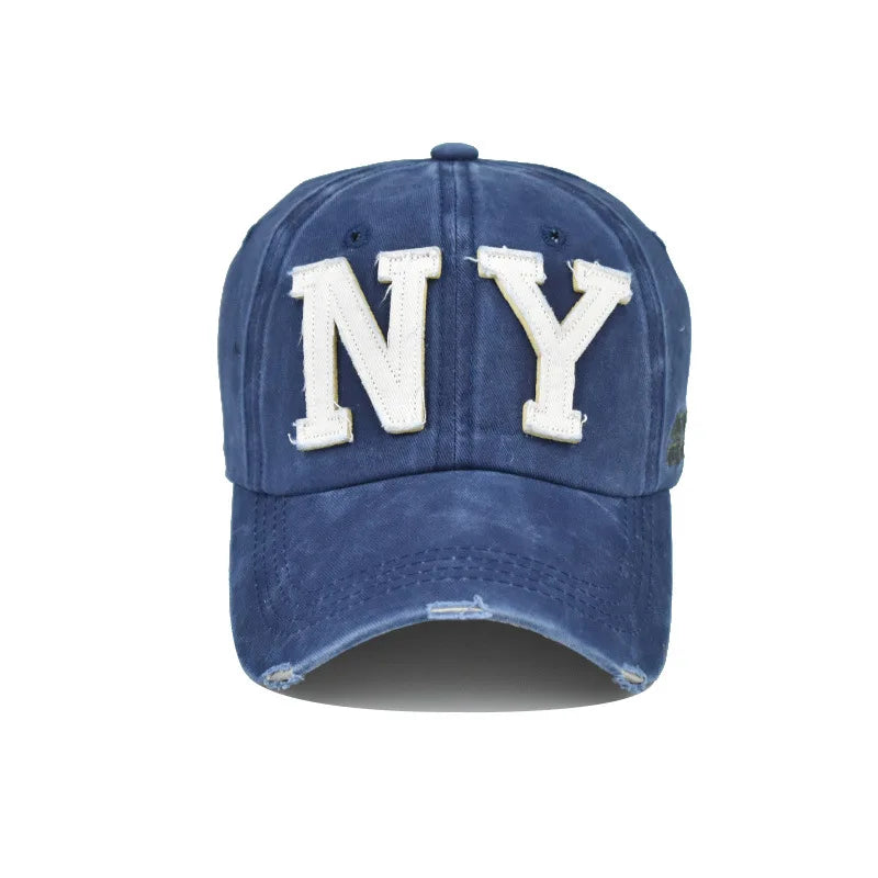 NY Embroidery Casquette Unisex Baseball Cap By Dylao