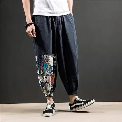 Vintage Japanese Kimono Pants