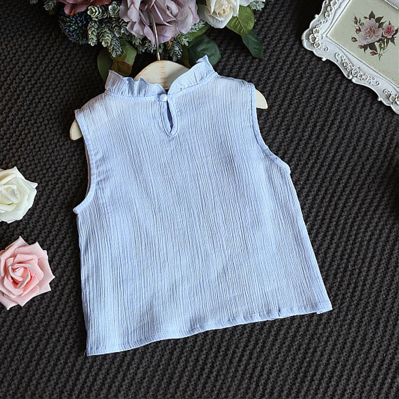 Baby Girls Ruffled Top + Shorts Outfit By Oopsmile