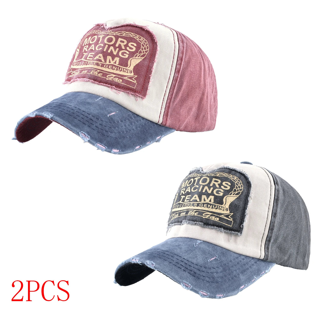 Vintage Washed Denim Unisex Baseball Cap