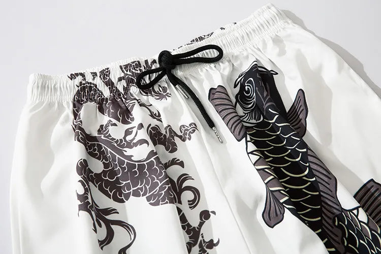 Vintage Japanese Kimono Pants By Nifineo Brown
