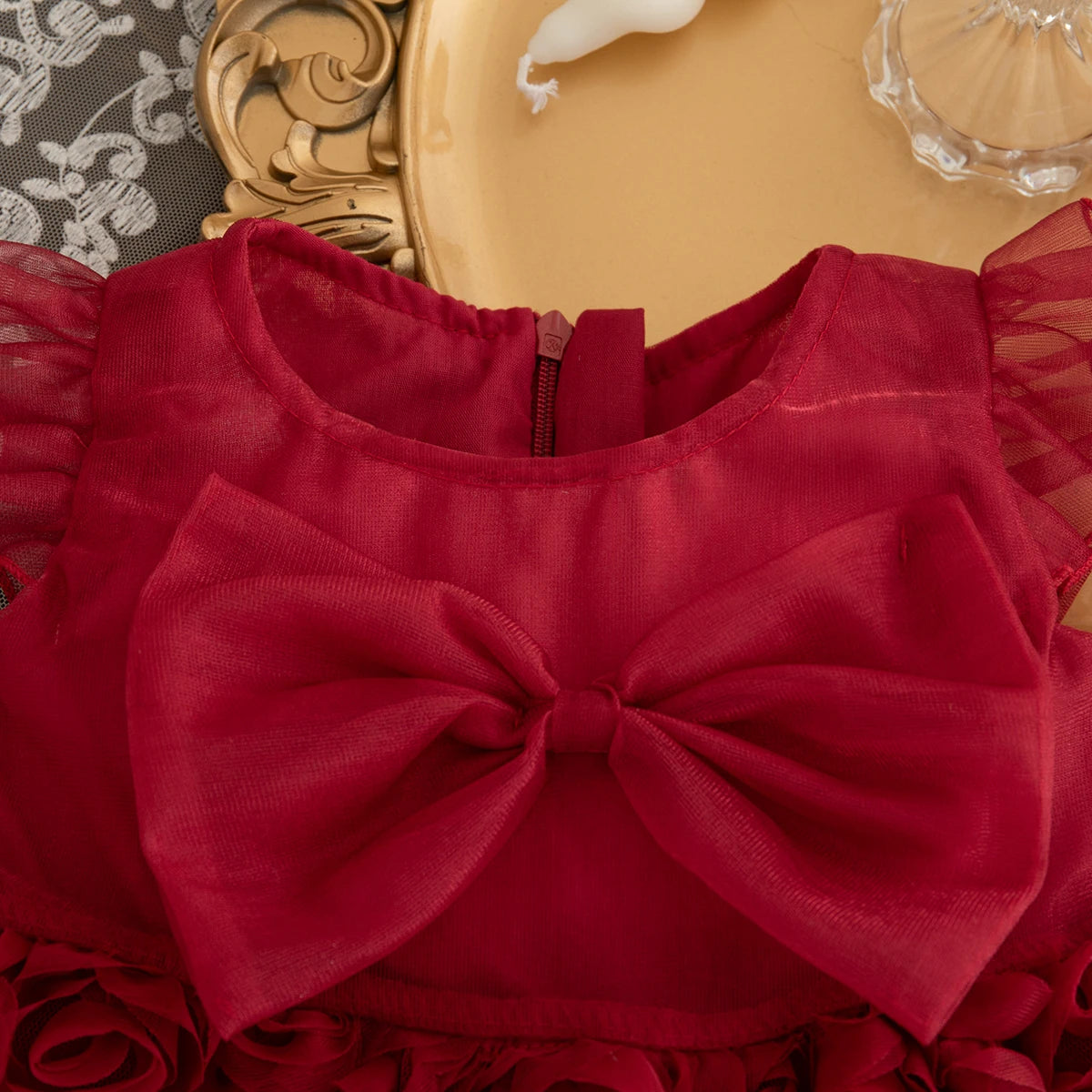 "The Red Princess" Children's Sleeveless Dress